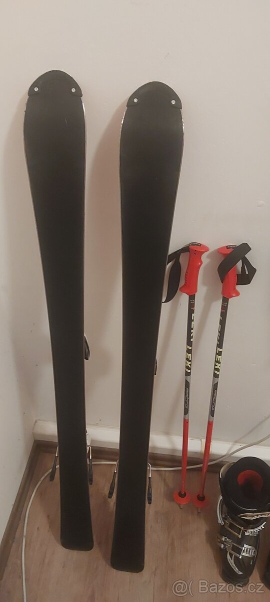 Prodám dětské lyže 120cm, set s botami a hůlkami - 4