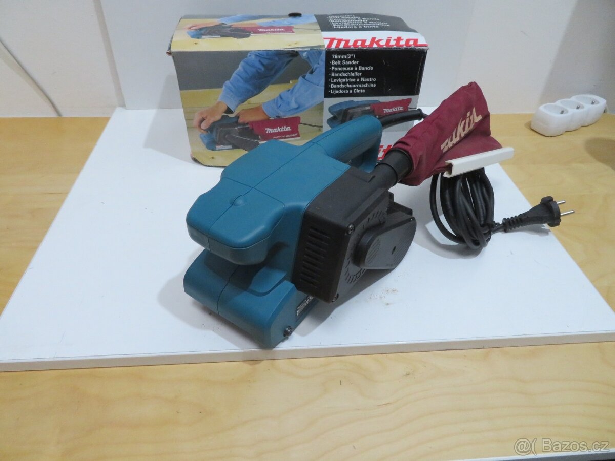 Elektrická pásová bruska Makita 9910 - 4
