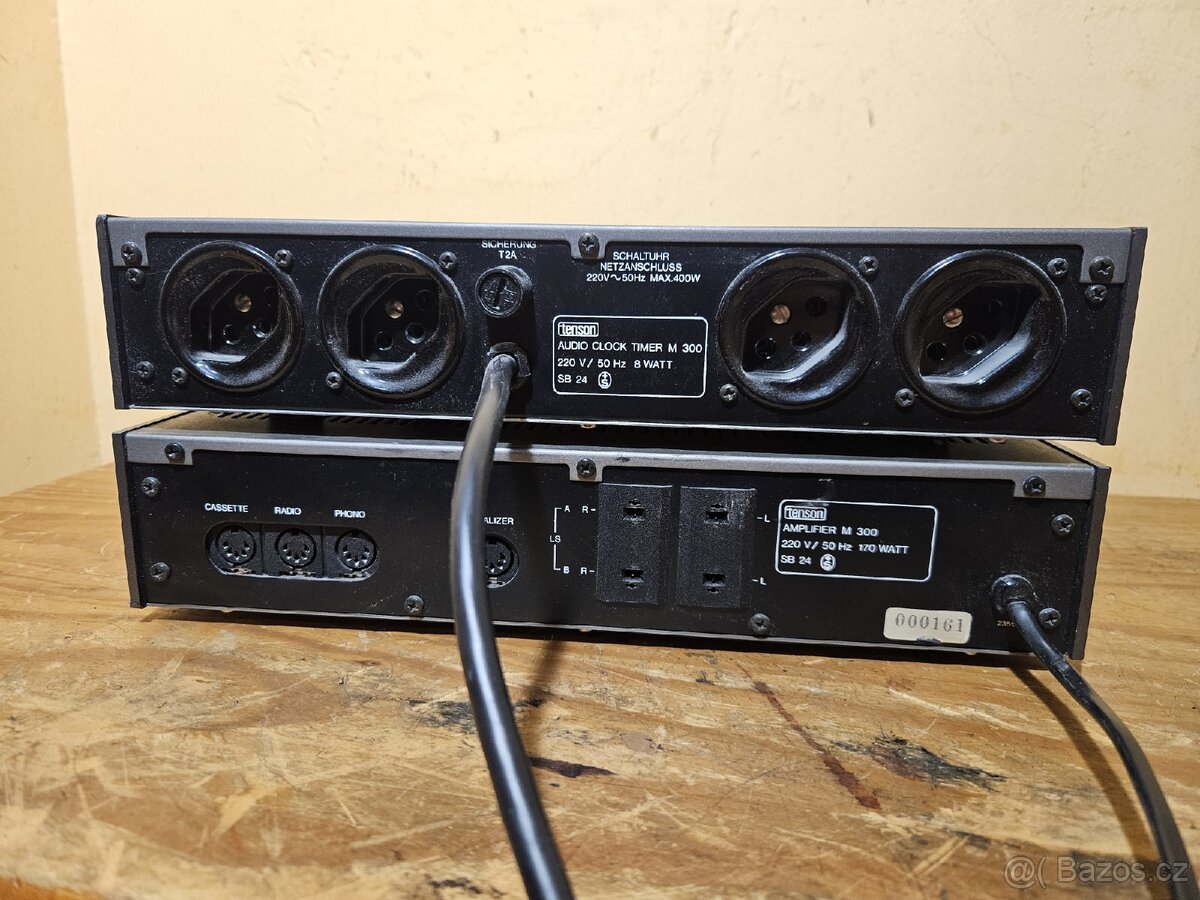 TENSON M300 HiFi zesilovač + timer - 4