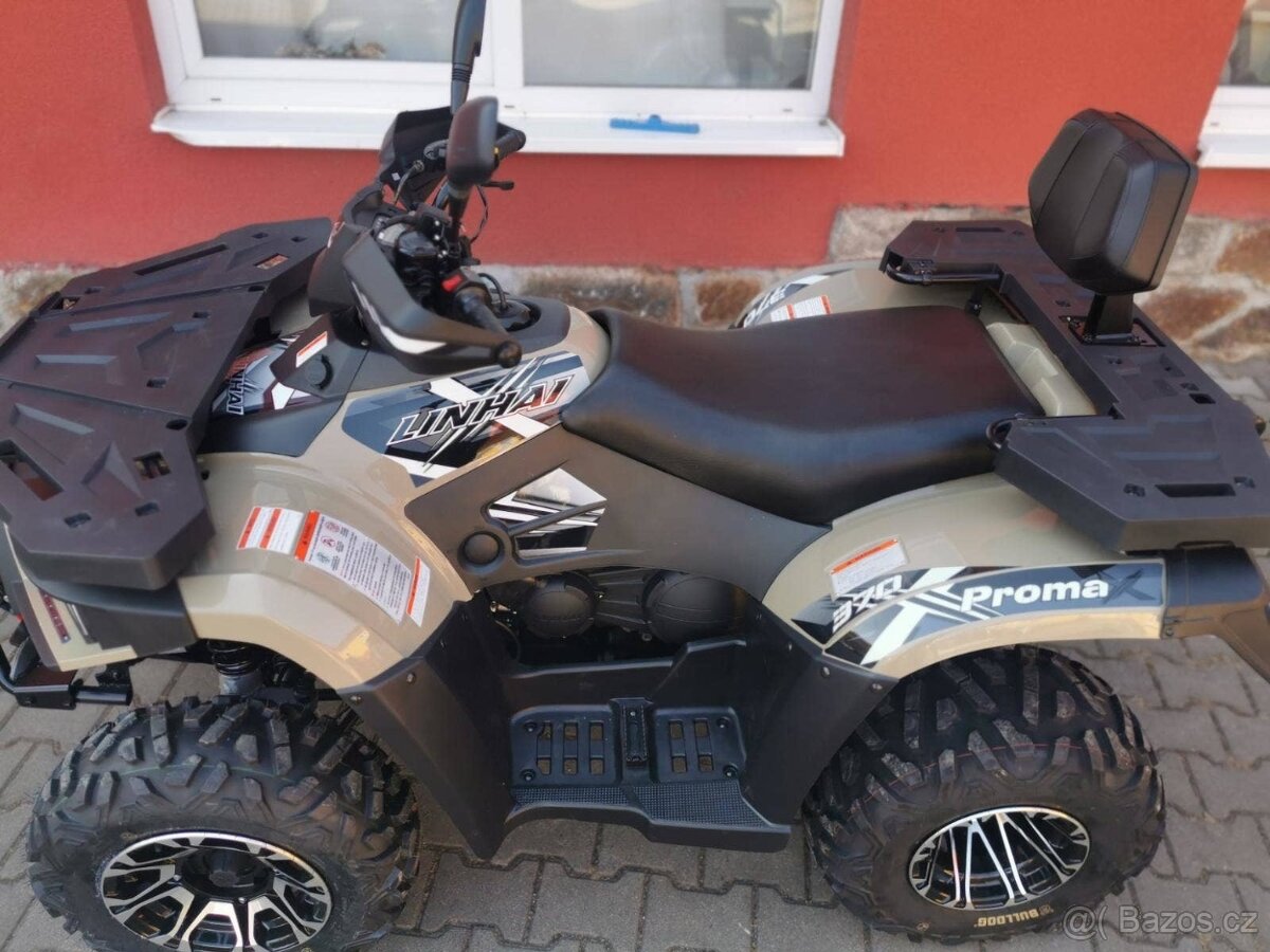 Čtyřkolka Linhai 370, promax, 4x4, sand