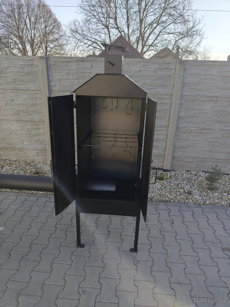 Kovová zahradní udírna XL - 4