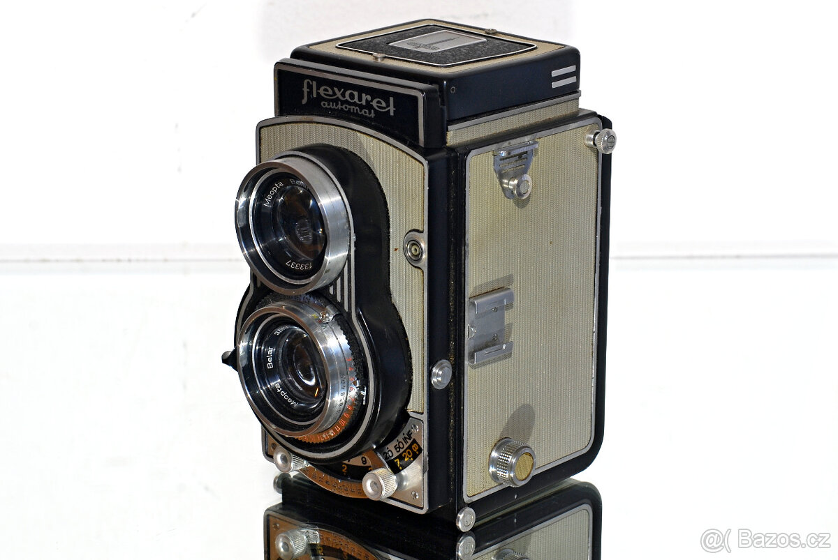Flexaret VIIa Prontor SVS stříbrný štít Po SERVISU - 4