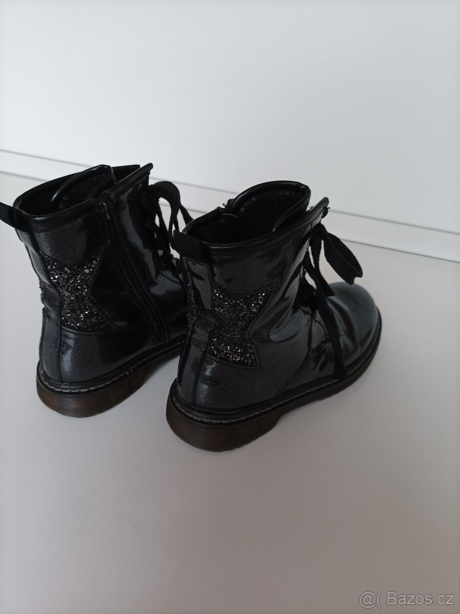 Dívčí boty zimní Nellis blue - 4