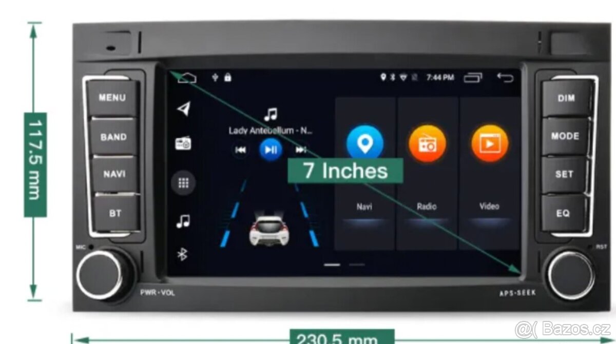 Nové Autorádio do VOLKSWAGEN TOUAREG, TRANSPORTER T5 ANDROID - 4