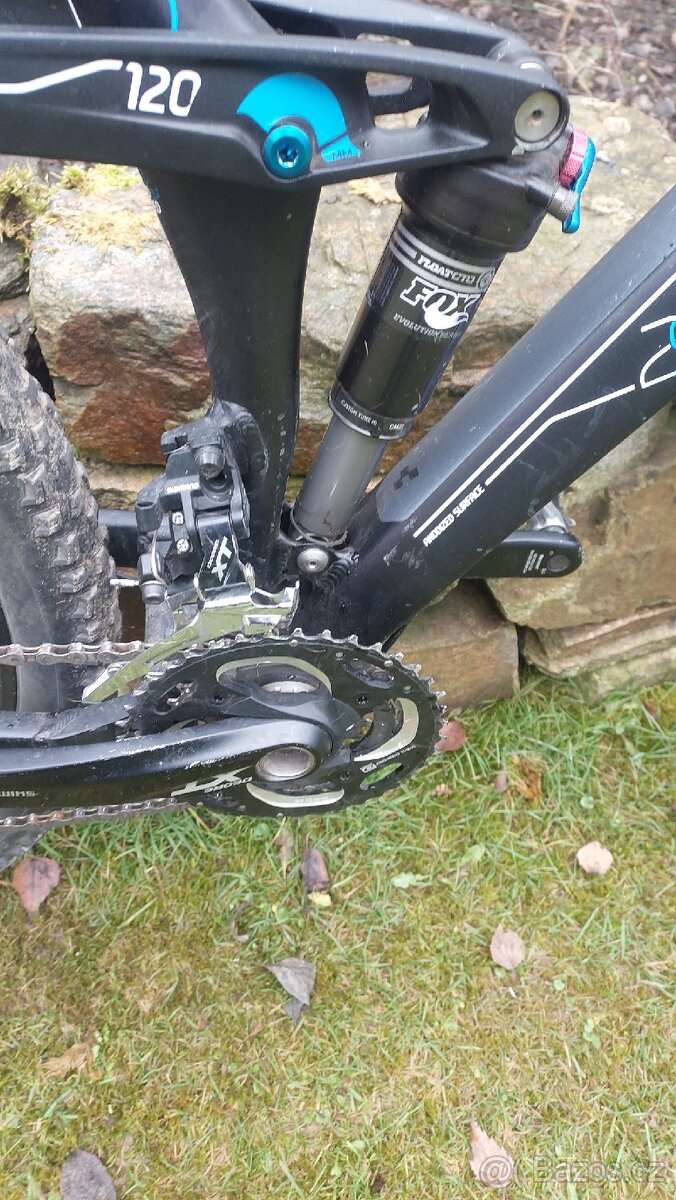 Celoodpruzene horske kolo cube sting 120 HPA - 4