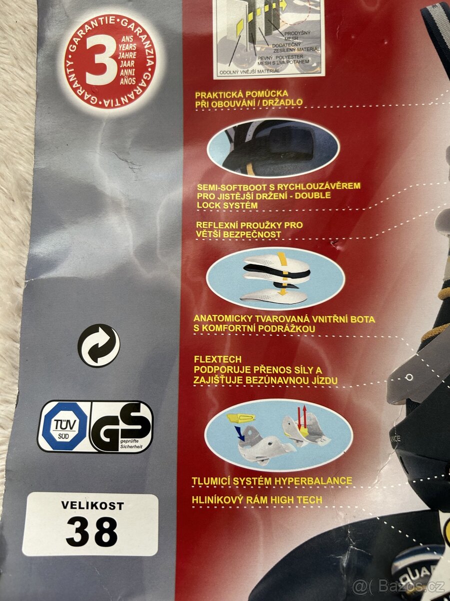 Dámské in-line brusle - vel.38 - 4