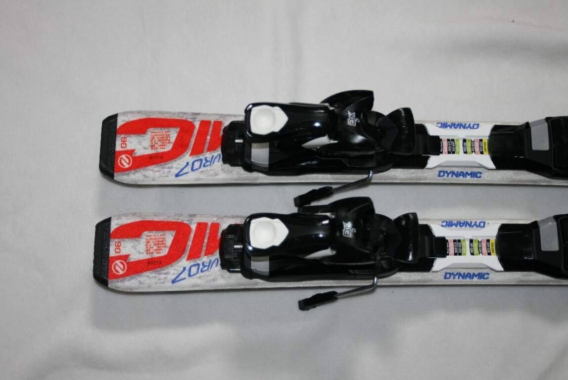 detské lyže Dynamic 90 cm , lyžiarky Roxa Chameleon - 4