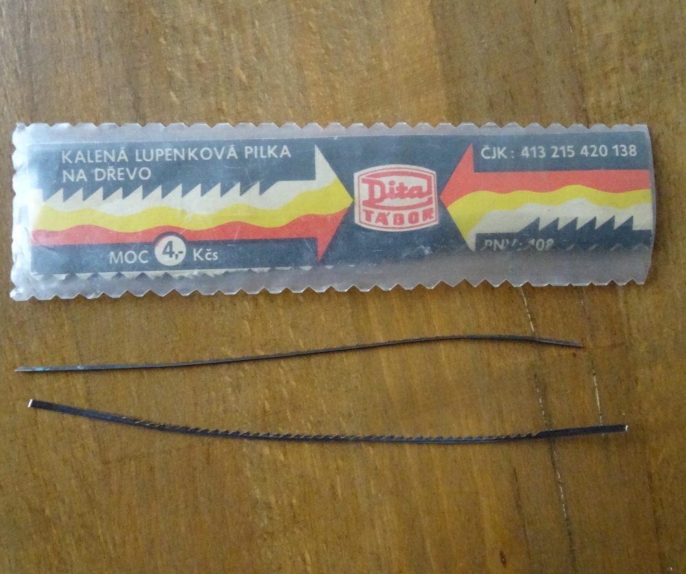 Retro lupenková pilka - 4