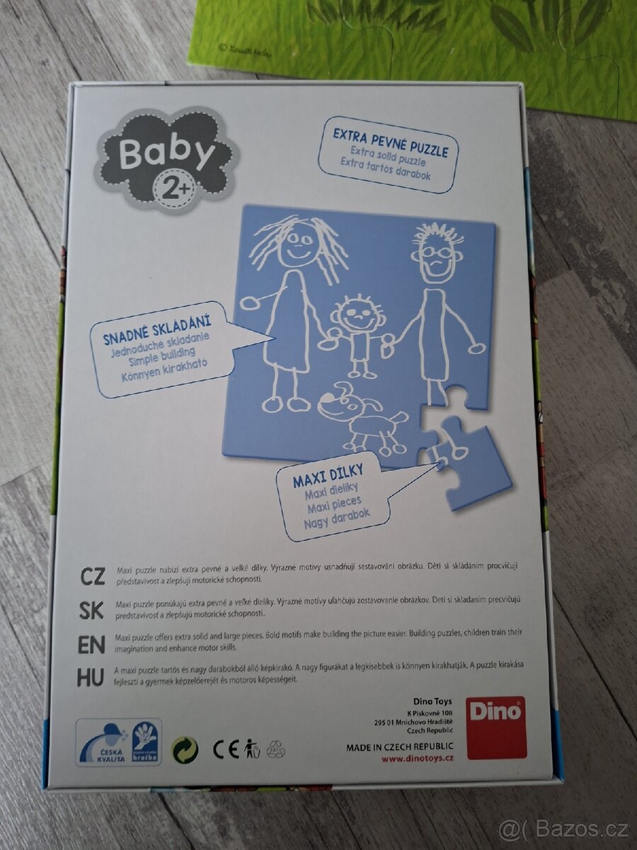 Velké puzzle krteček - 4