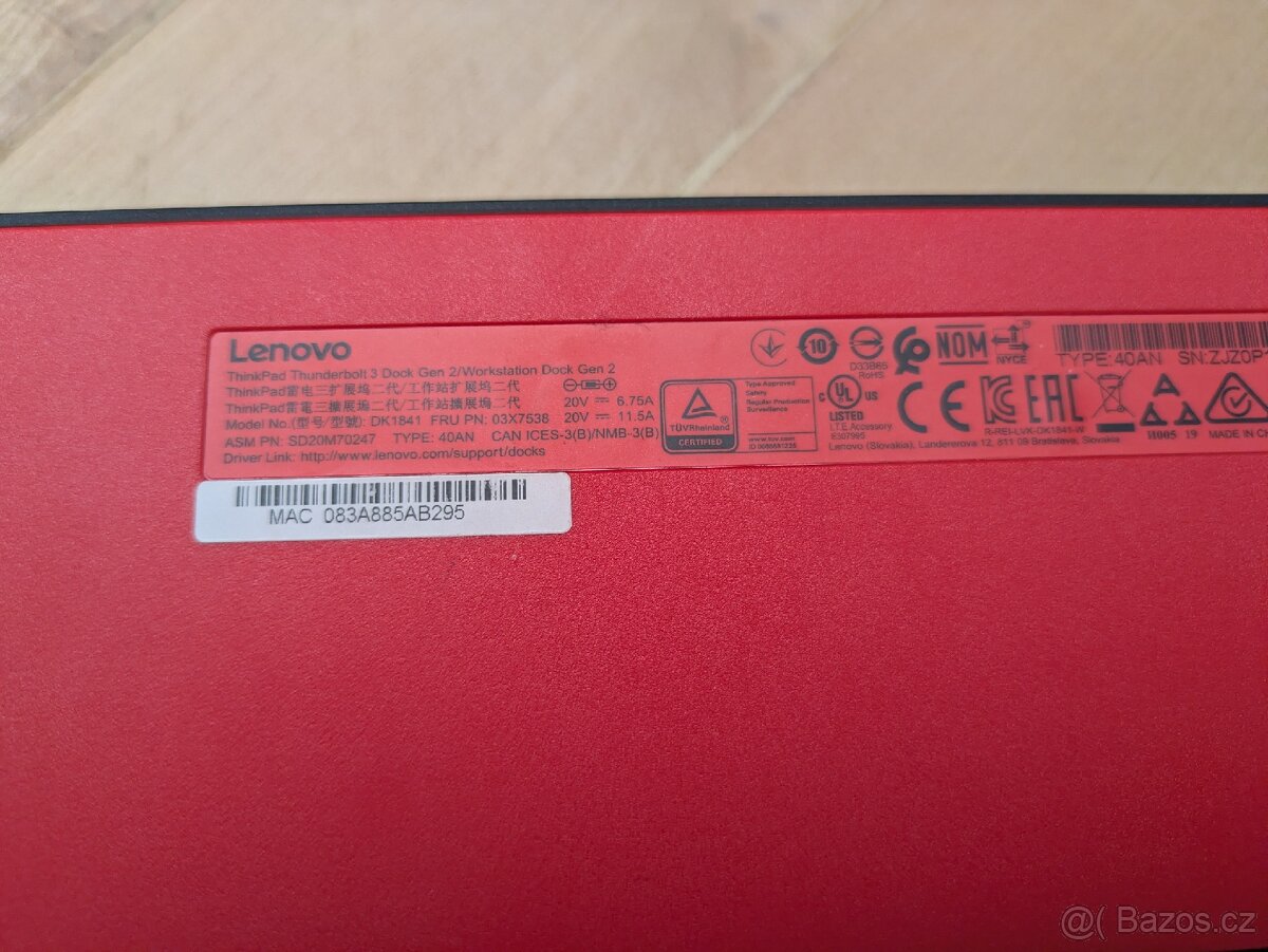 ThinkPad Thunderbolt 3 Dock Gen 2 - 4