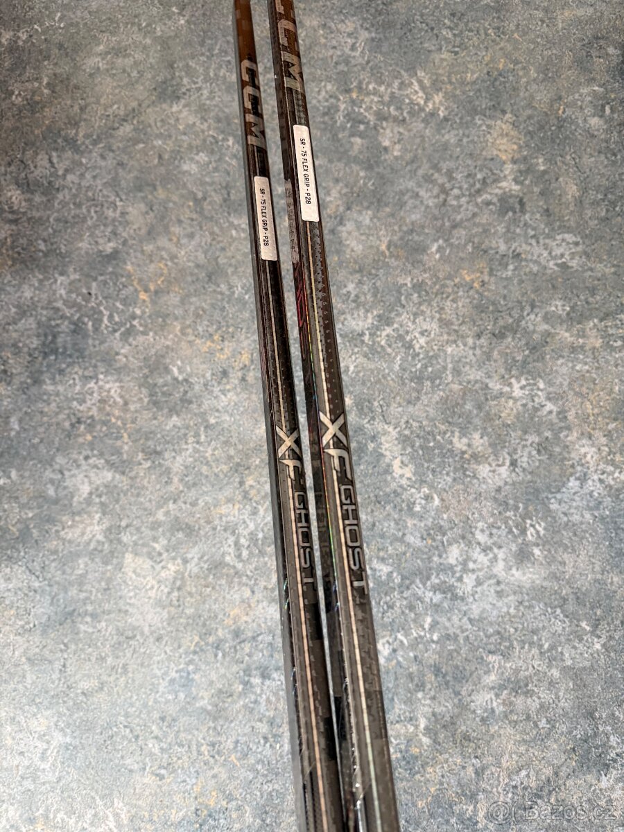 Hokejky CCM XF GHOST, pravá P28, Flex 75 - 4