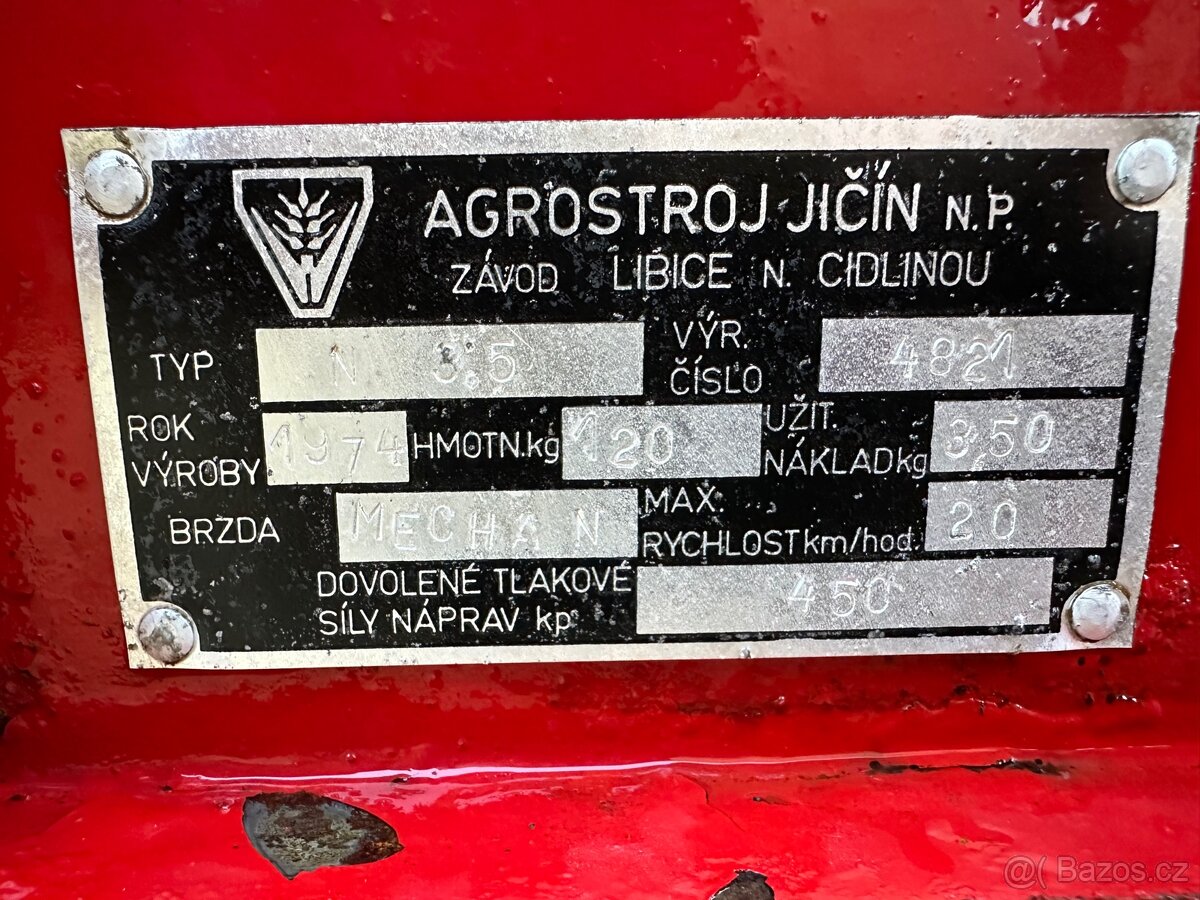 Terra Vari originál vozík brzděný - 4