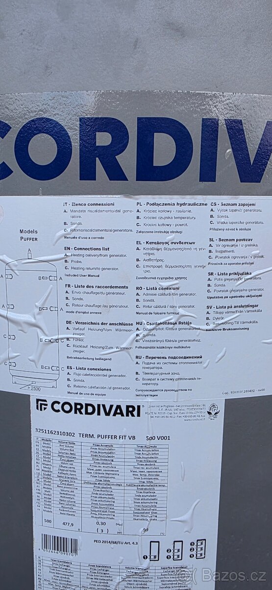 Akumulační nádrž 470 litrů - 4