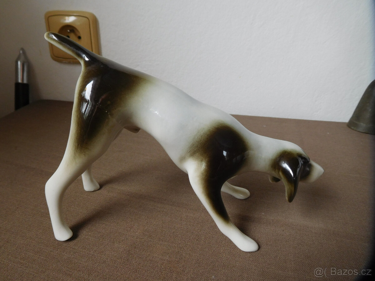 PORCELÁNOVÁ SOŠKA - PES - DUX - 4