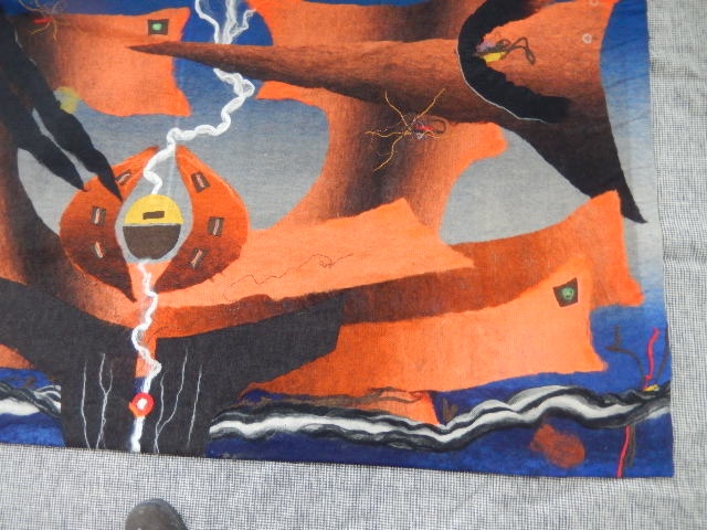 Tapiserie netkaná ART PROTIS Brno, manželé Vrzalovi - 4