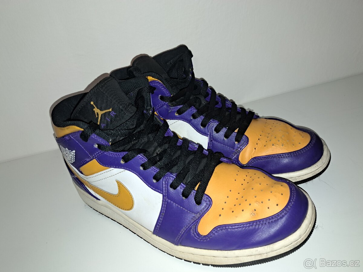 Air Jordan 1 Mid Lakers (vel. 45) - 4