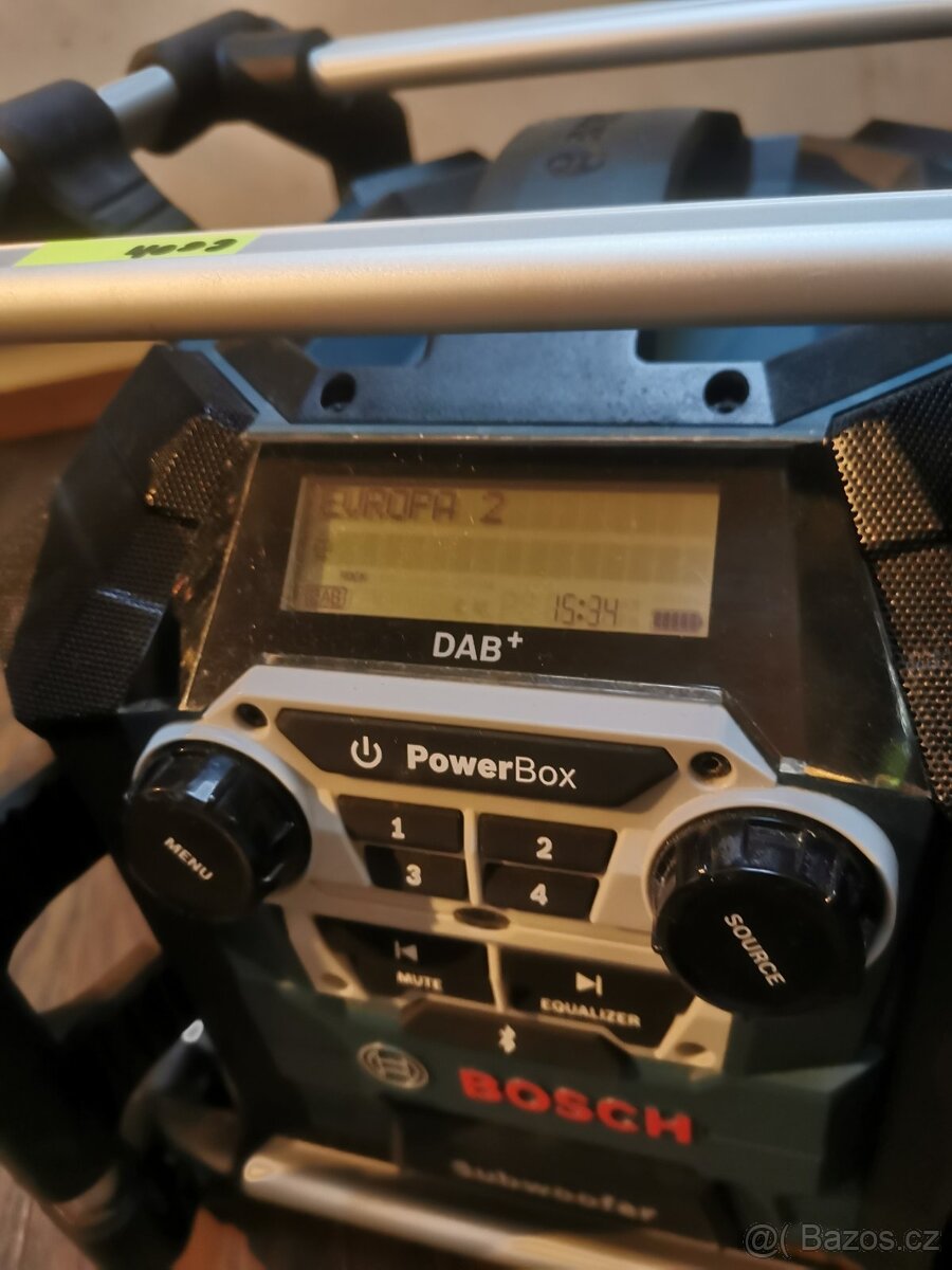 Stavední radio Bosch Aku / na kabel - 4