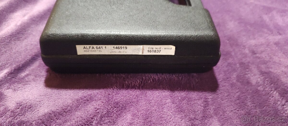 Prodám flobertku Alfa 641 6mm kategorie D - 4