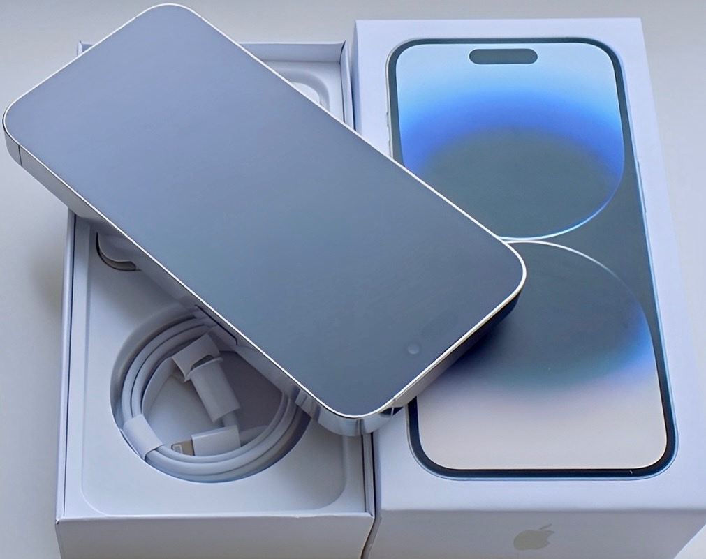 iPhone 14 Pro Silver BATERIE 100% TOP - 4