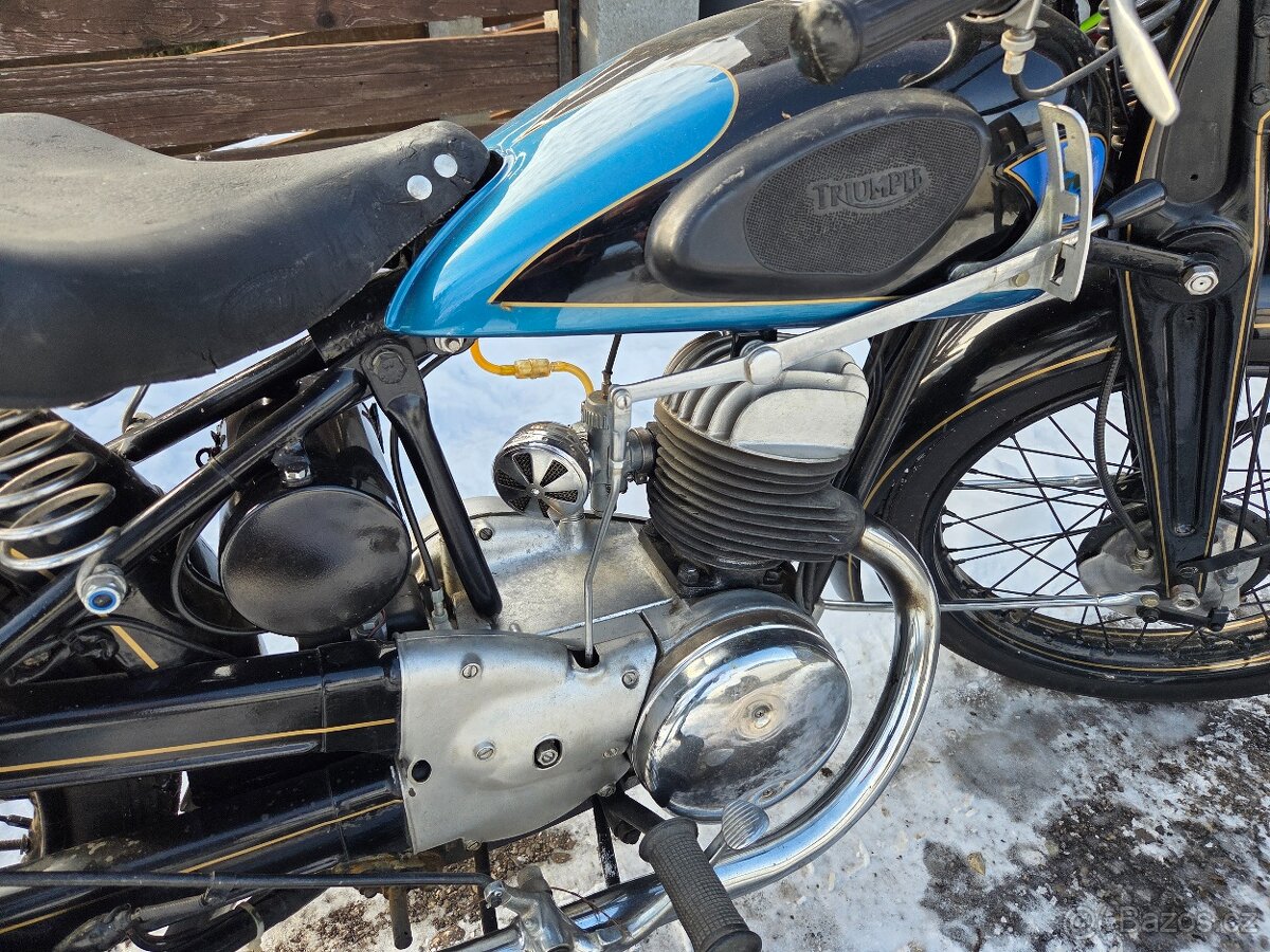 Triumph b200 rok 1938 - 4