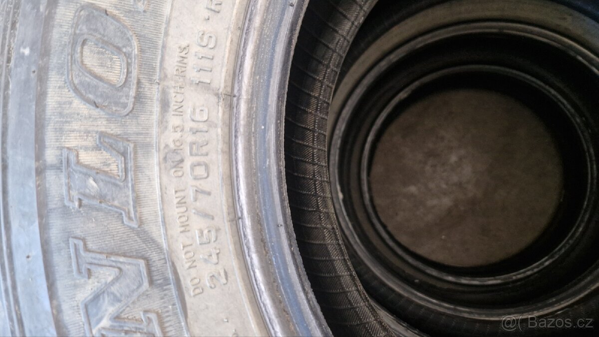 Letni pneu 4x4 - Dunlop 245/70 R16 111S - 4