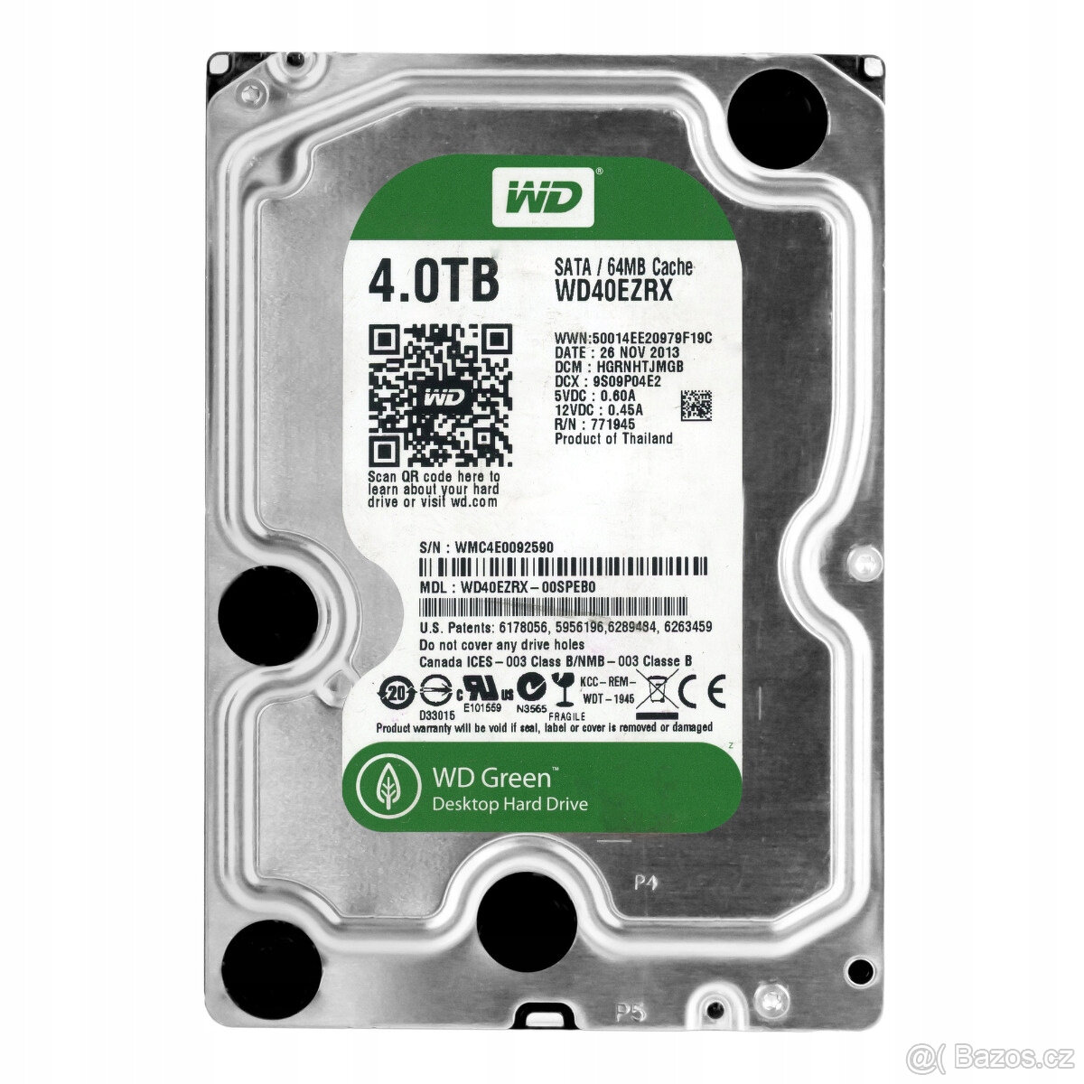 5x 4TB HDD - WD Red Plus, WD Black, WD Green - 4