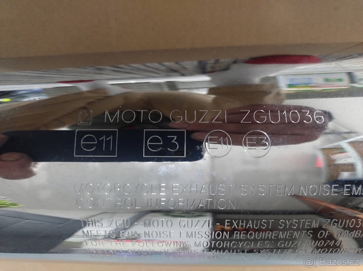 Tlmič výfuku Moto Guzzi V7 - 4