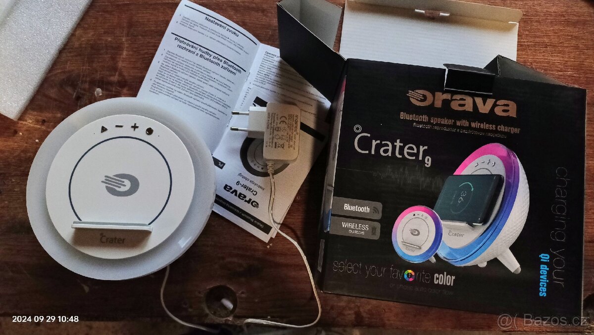 Bluetooth reproduktor s bezdrátovou nabíječkou Orava - 4