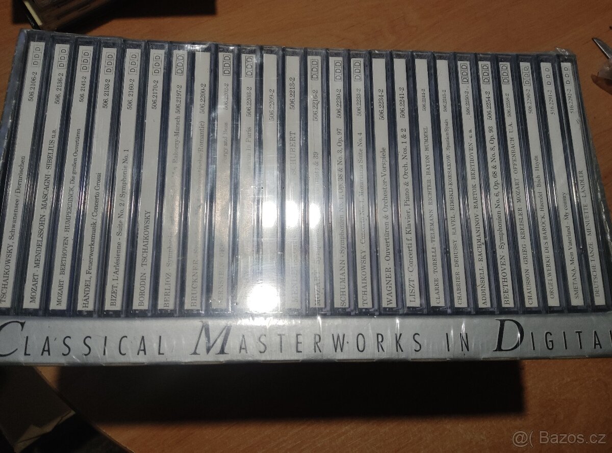 Cd - Great Classical Masterpieces 1 + 2 + další vážná hudba - 4