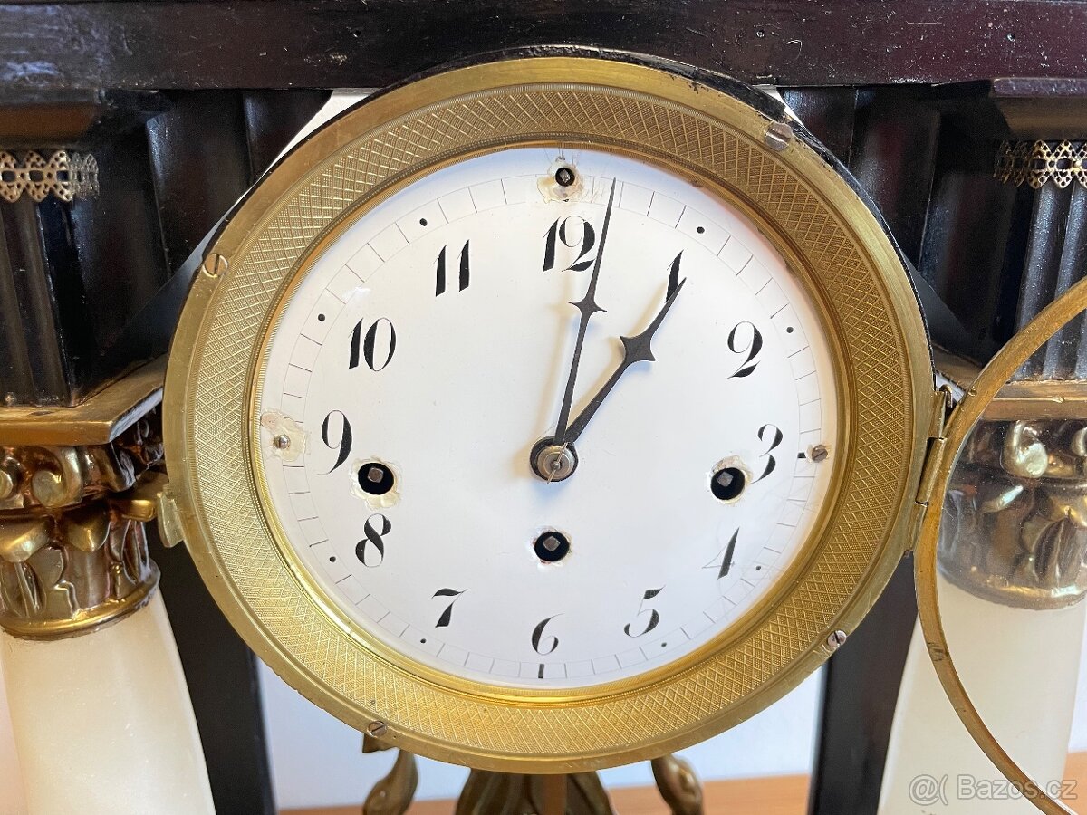 Velké hodiny Biedermeier - 4