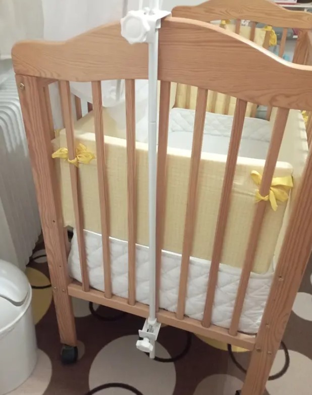 Dětská dřevěná postýlka 60x120cm - 4