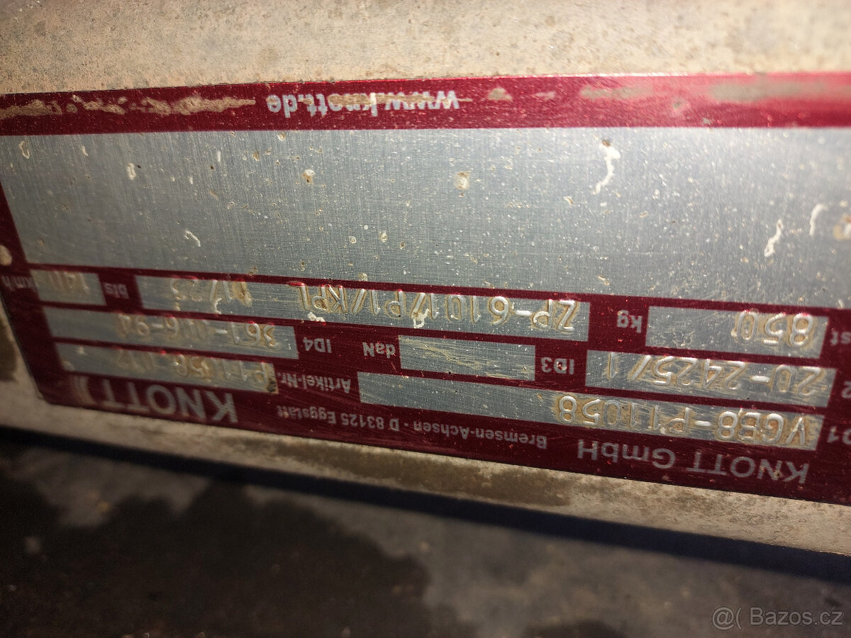 Nápravy na vlek - 4