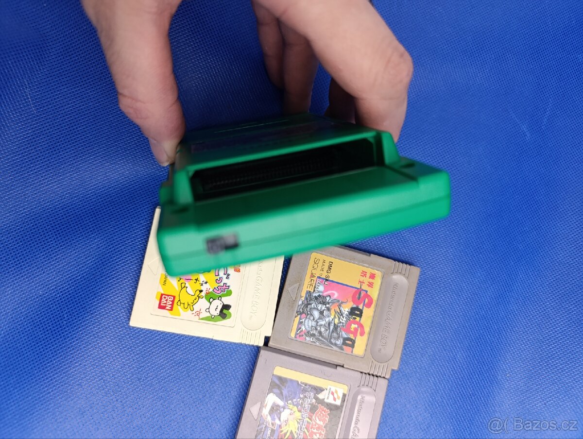 Nintendo Gameboy Pocket Green + Hry - 4