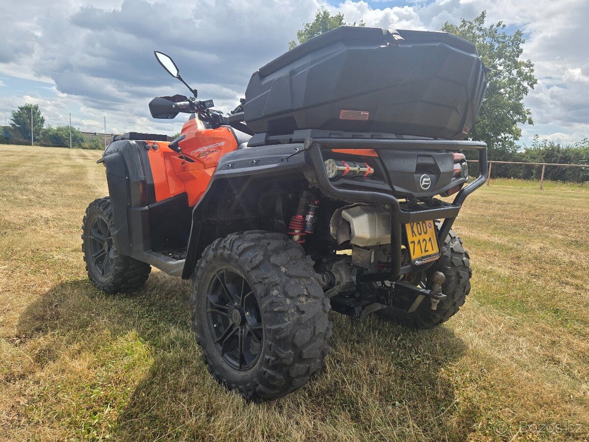 Cf moto Gladiator 850 Rv.2021 po servisu za 35000kc