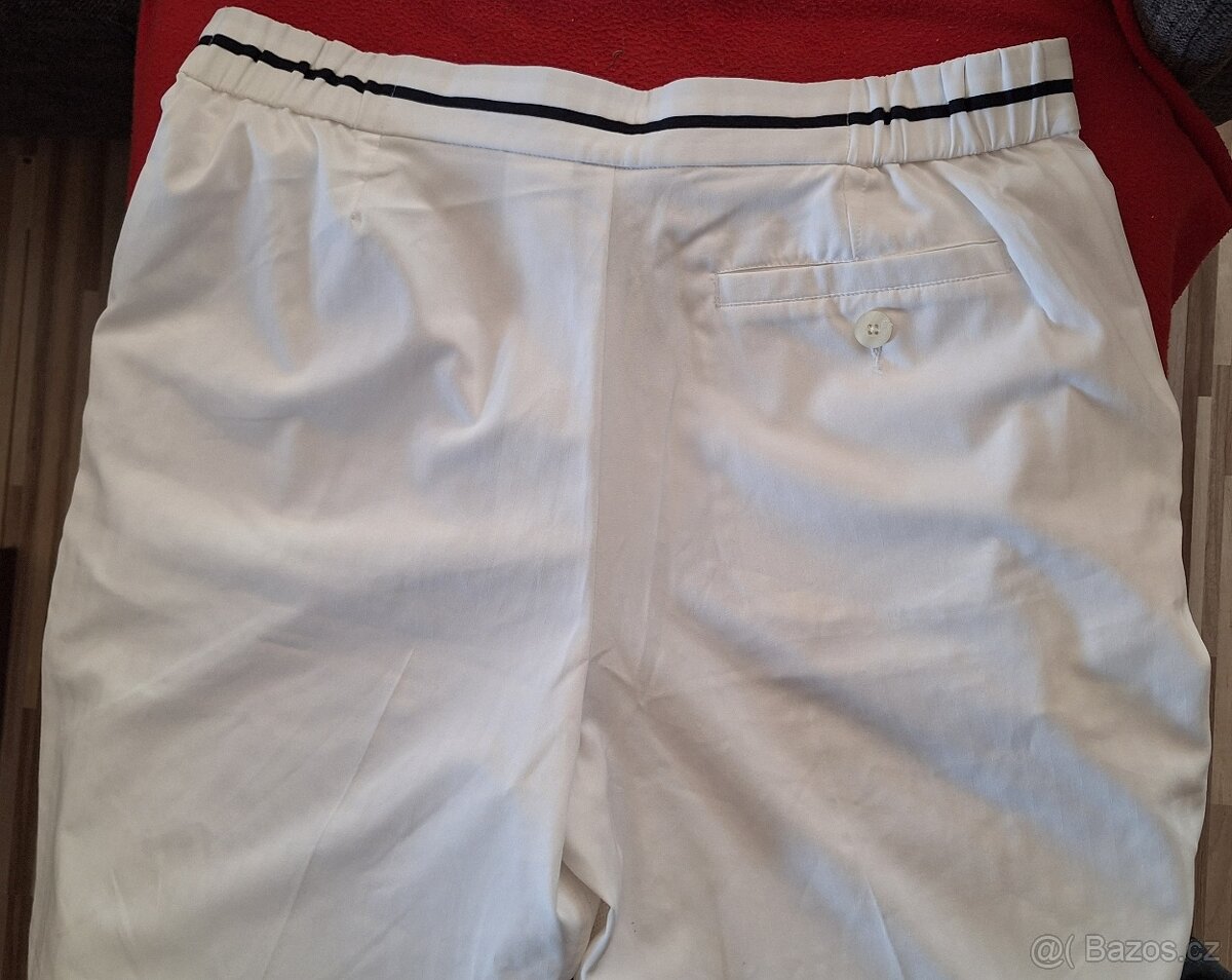 Prodám pánské tenis/golfové šortky NIKE bílé, UK 34/36 - 4