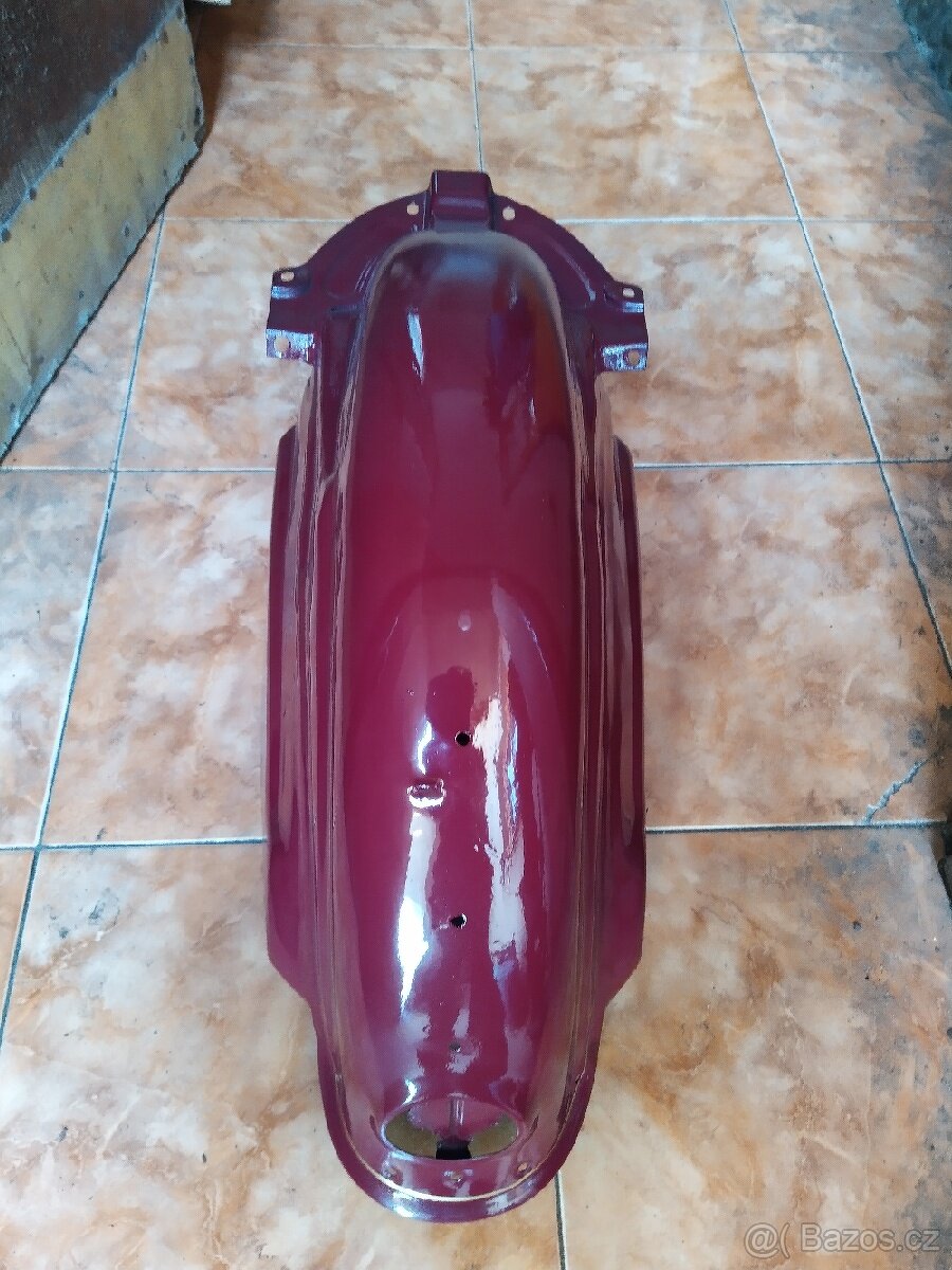 Jawa 250,350 kývačka, panelka, zadní blatník z kapsami - 4