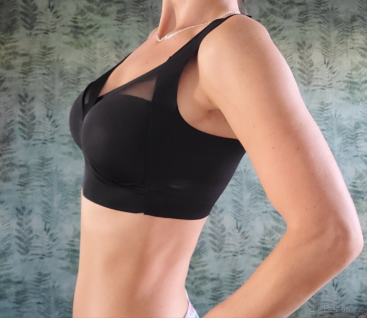 Nová dámská push up sportovní bralet podprsenka 75 B - 4