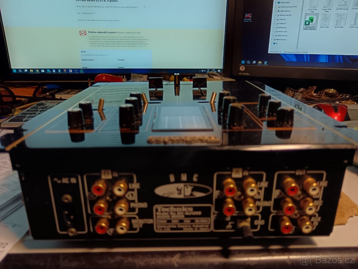 Profesionální analogový DJ mix Technics SH-DJ1200 - 4