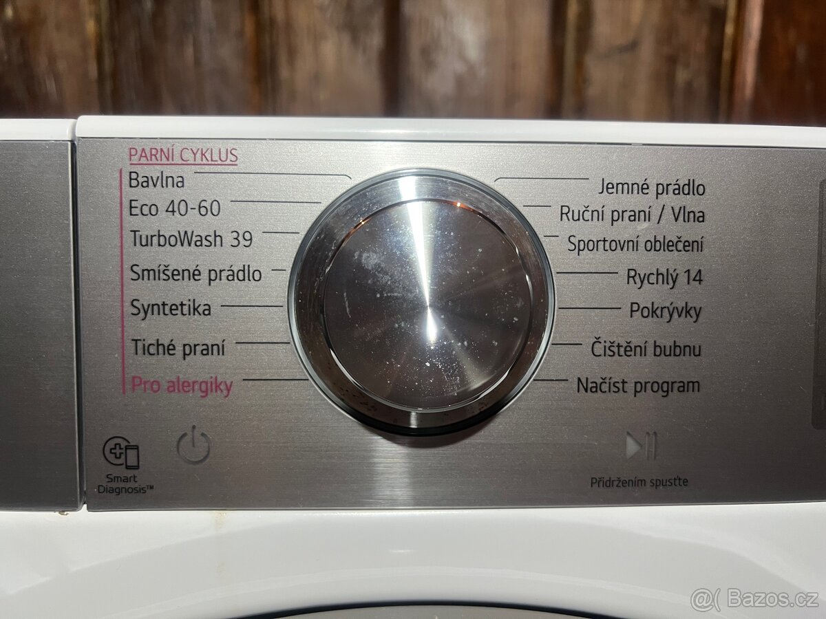 Pračka LG 8,5kg A+++ PARA - 4