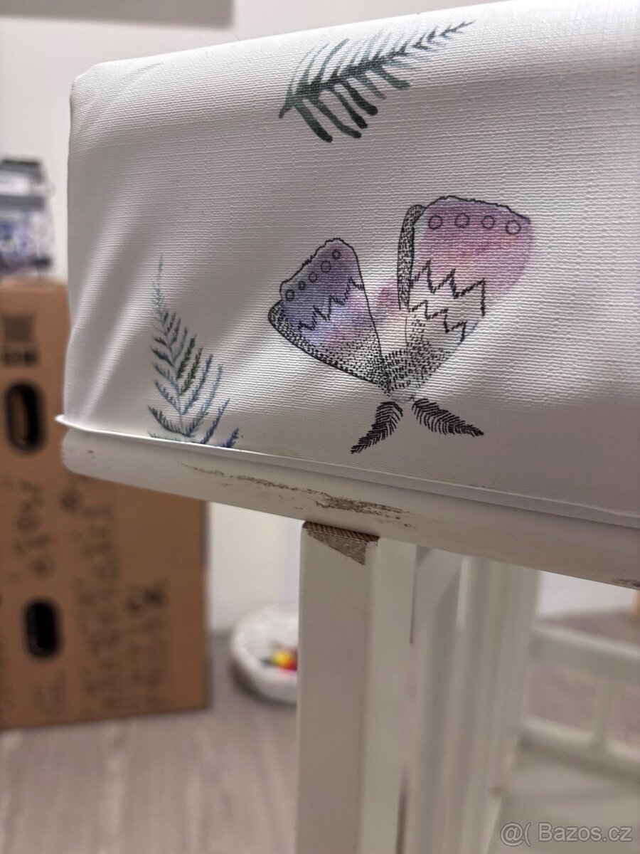 Prebalovaci pul, dreveny bily - 4