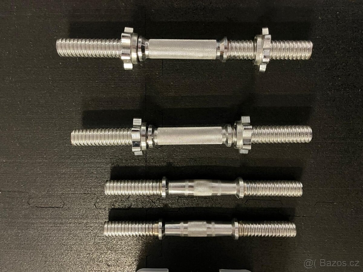 Sada jednoruček – 53 kg – litina + chrom - 4