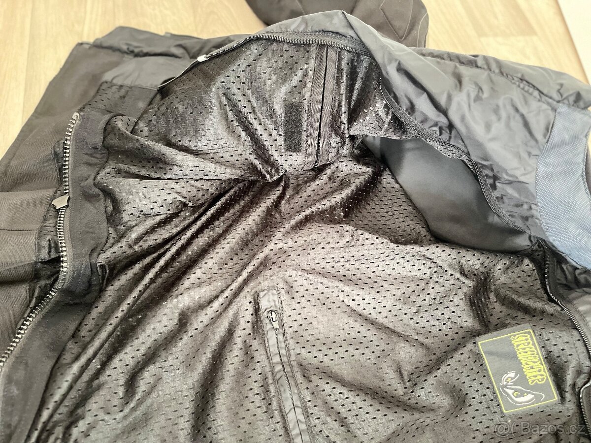 Motorkářské oblečení, držák páteře a tašku - 4