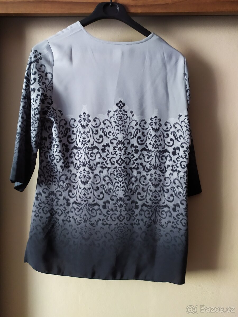 hezká halenka s třičtvrtečním rukávem - 4