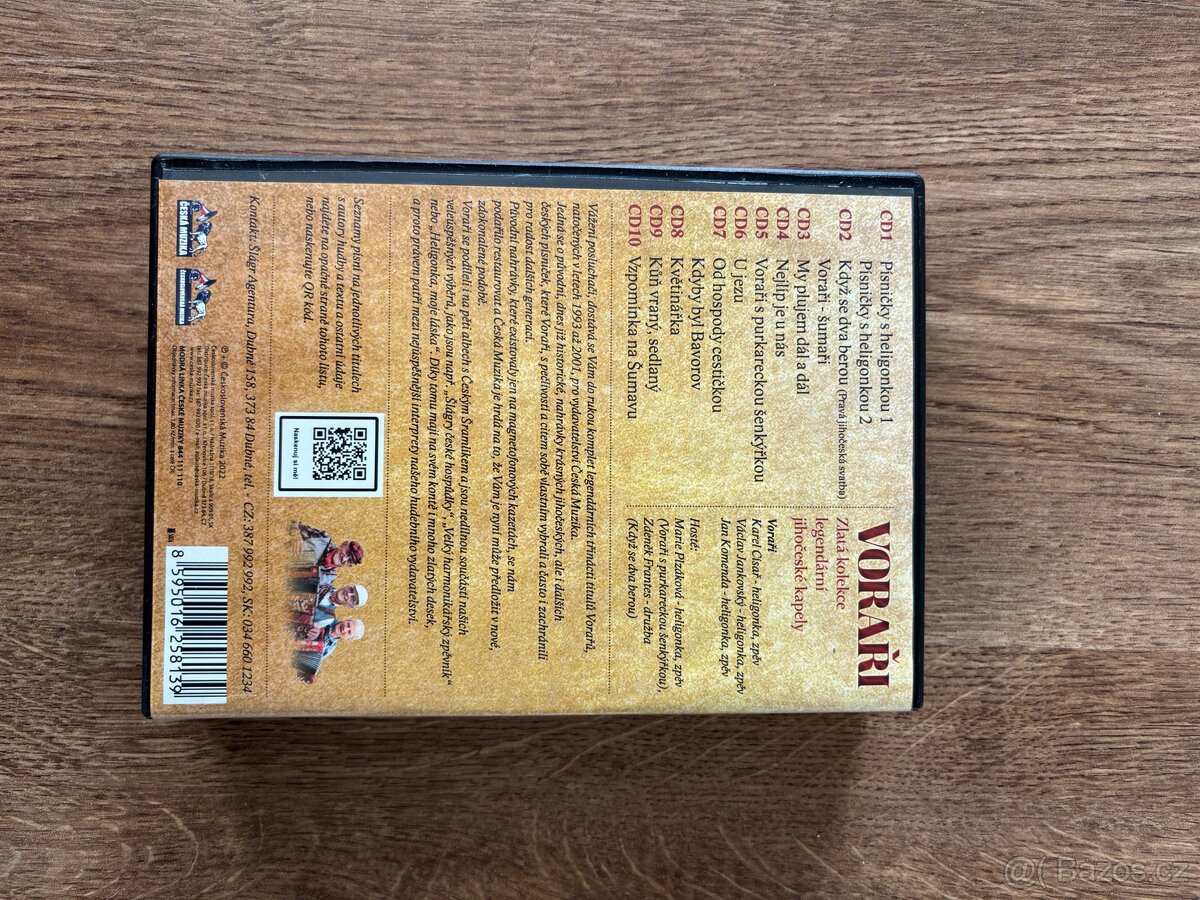 CD Voraři, Legendy šlágru -CD i DVD - 4