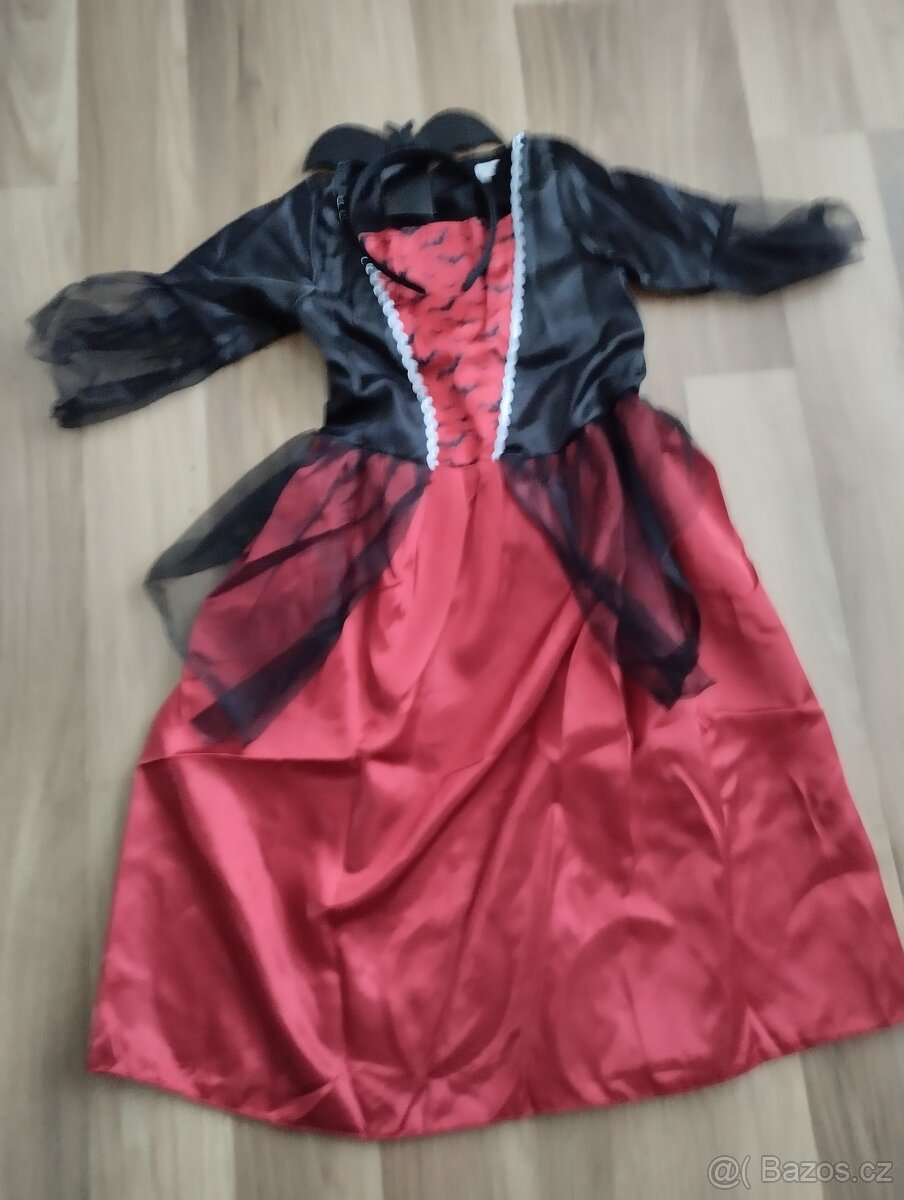 Karnevalový kostým malá čarodějnice - 4