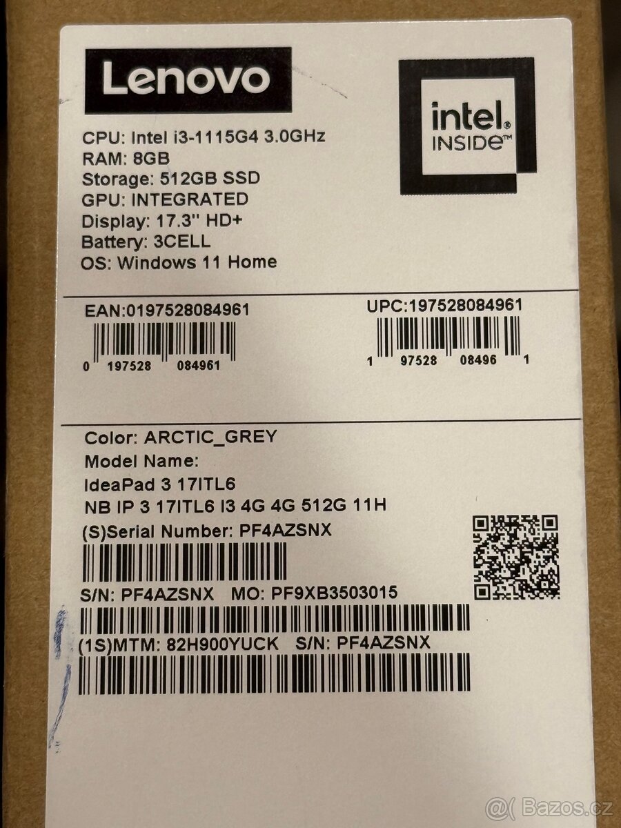 Lenovo IdeaPad 3 17ITL6 - 4