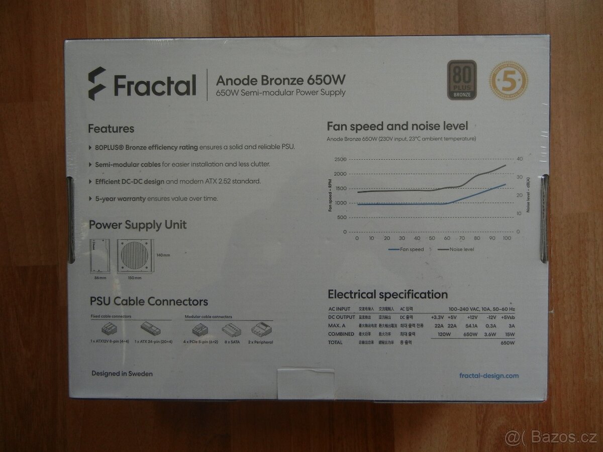 Fractal Design Anode Bronze 650W - 4
