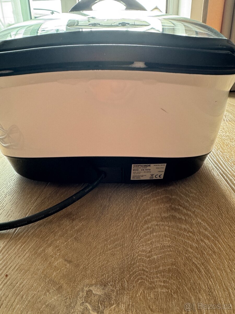 Multifunkční hrnec Concept CK7070 černá/bílá - 4