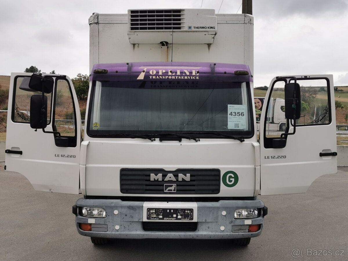 Prodám MAN LE 12.220 4X2 BL EURO 3 skříň s hydraulickým č. - 4