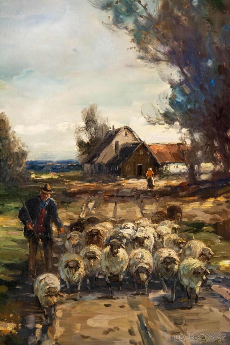 Venkovská krajina, G.König, 920 × 820 mm - 4